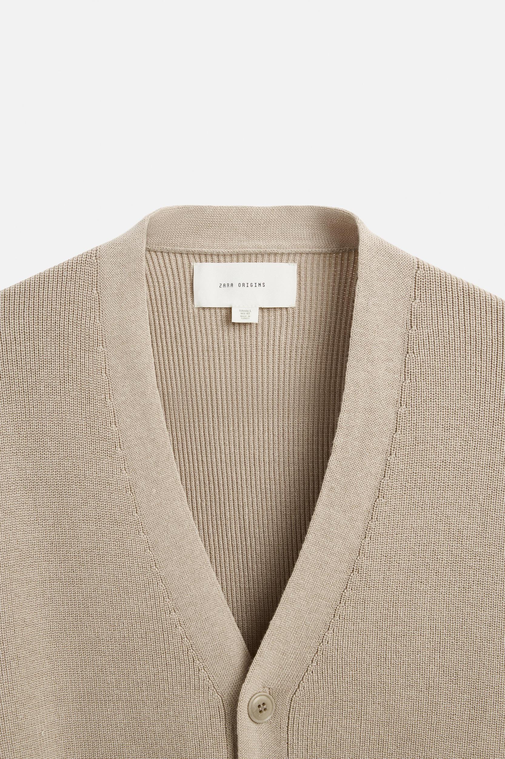 COTTON BLEND CARDIGAN Product Image