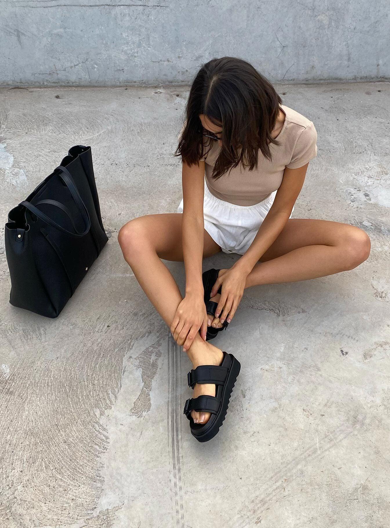 Ma Belle Sandals Black Product Image