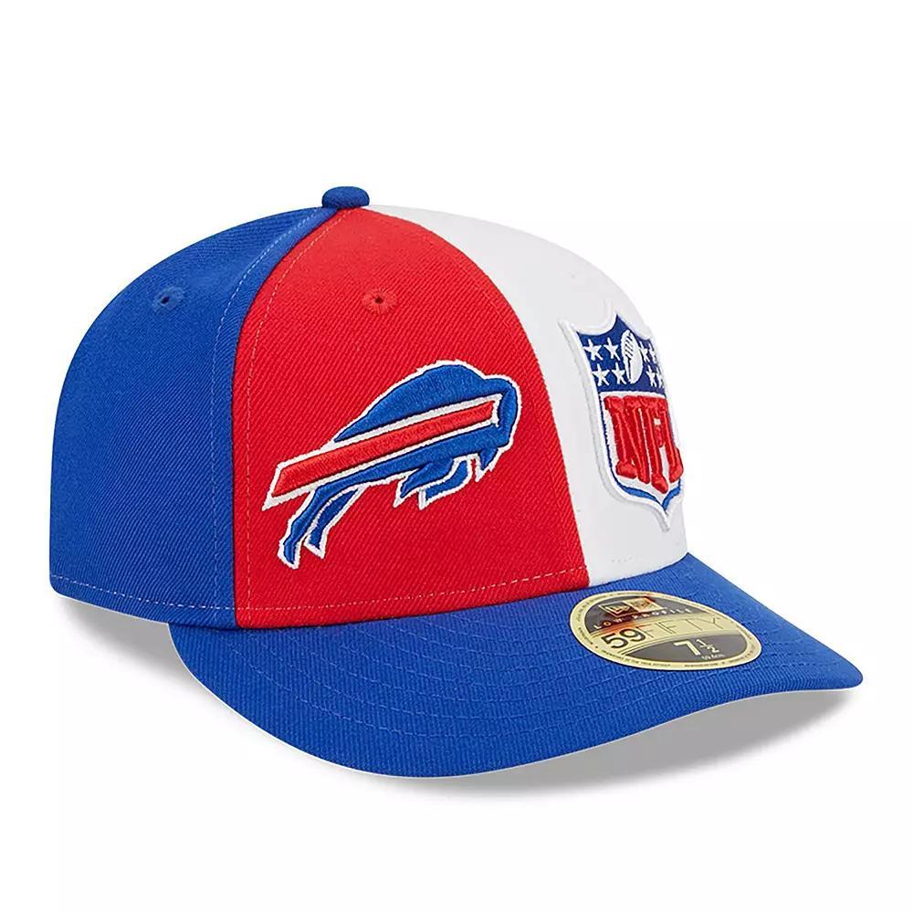 Men's New Era  Red/Royal Buffalo Bills 2023 Sideline Low Profile 59FIFTY Fitted Hat, Size: 7 1/2 Product Image