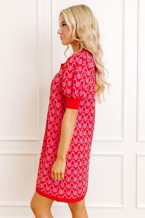 Milan Muse Knit Mini Dress Product Image