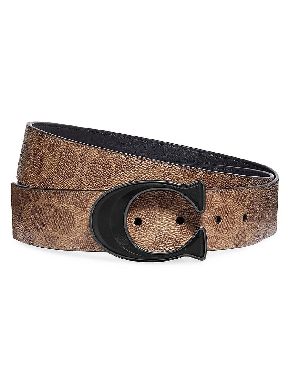 Signature Buckle Cut To Size Reversible Belt, 38mm Product Image