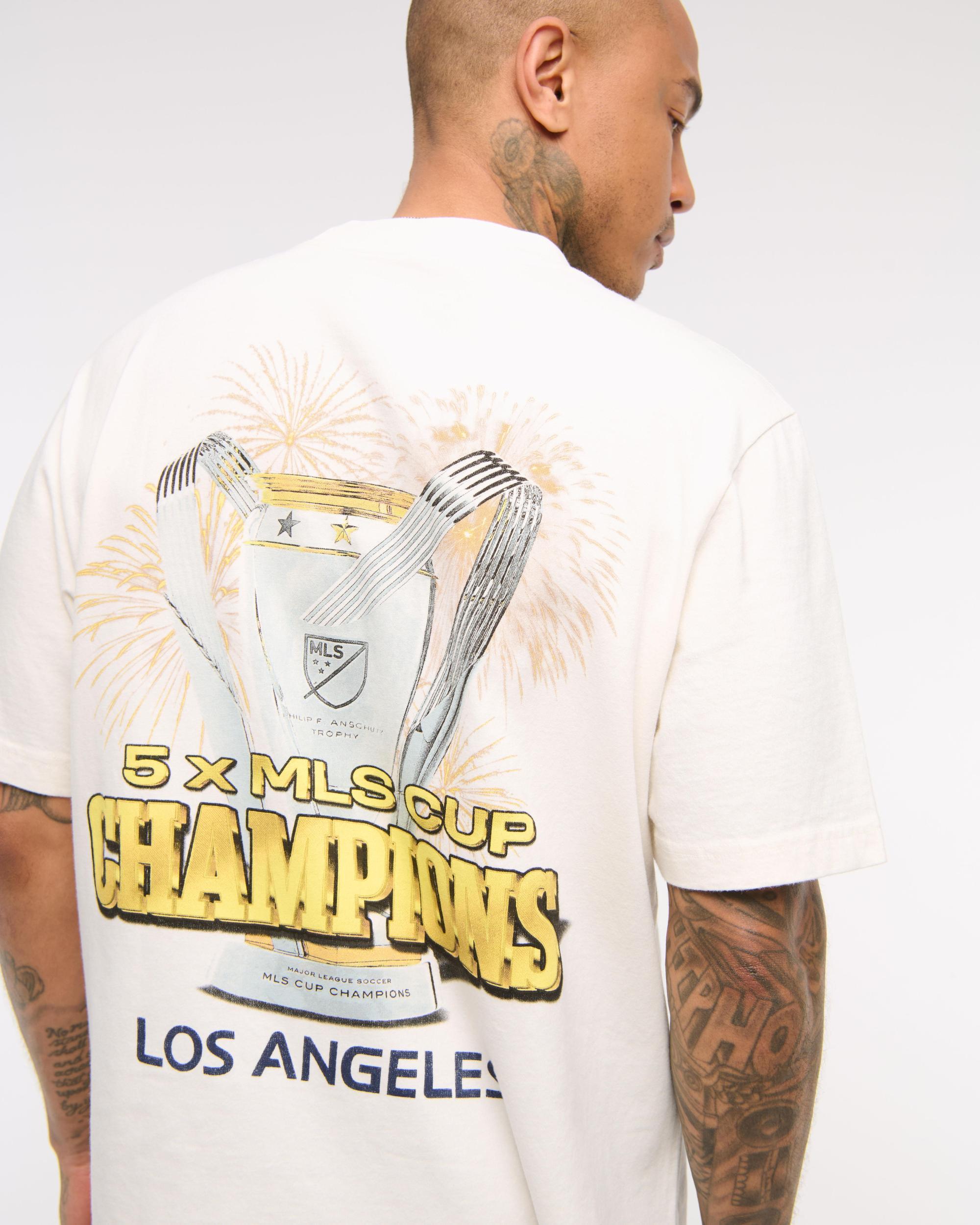 LA Galaxy Vintage-Inspired Graphic Tee Product Image
