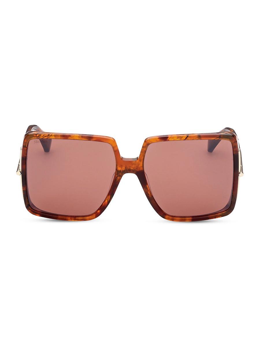 Womens 58MM Square Sunglasses Product Image