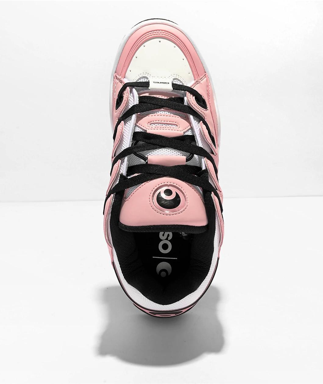 Osiris D3 OG Rose, White & Black Skate Shoes Product Image