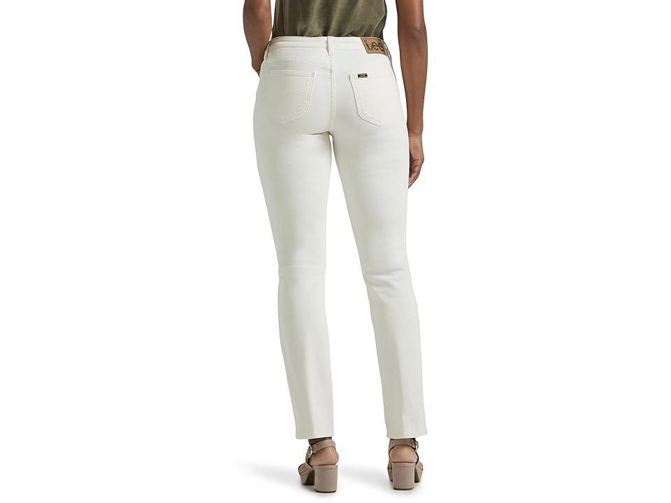 Women's Lee® Legendary Straight Jeans, Size: 12 Regular, White Product Image