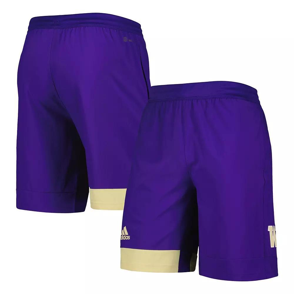 Mens adidas Washington Huskies Training Shorts Product Image