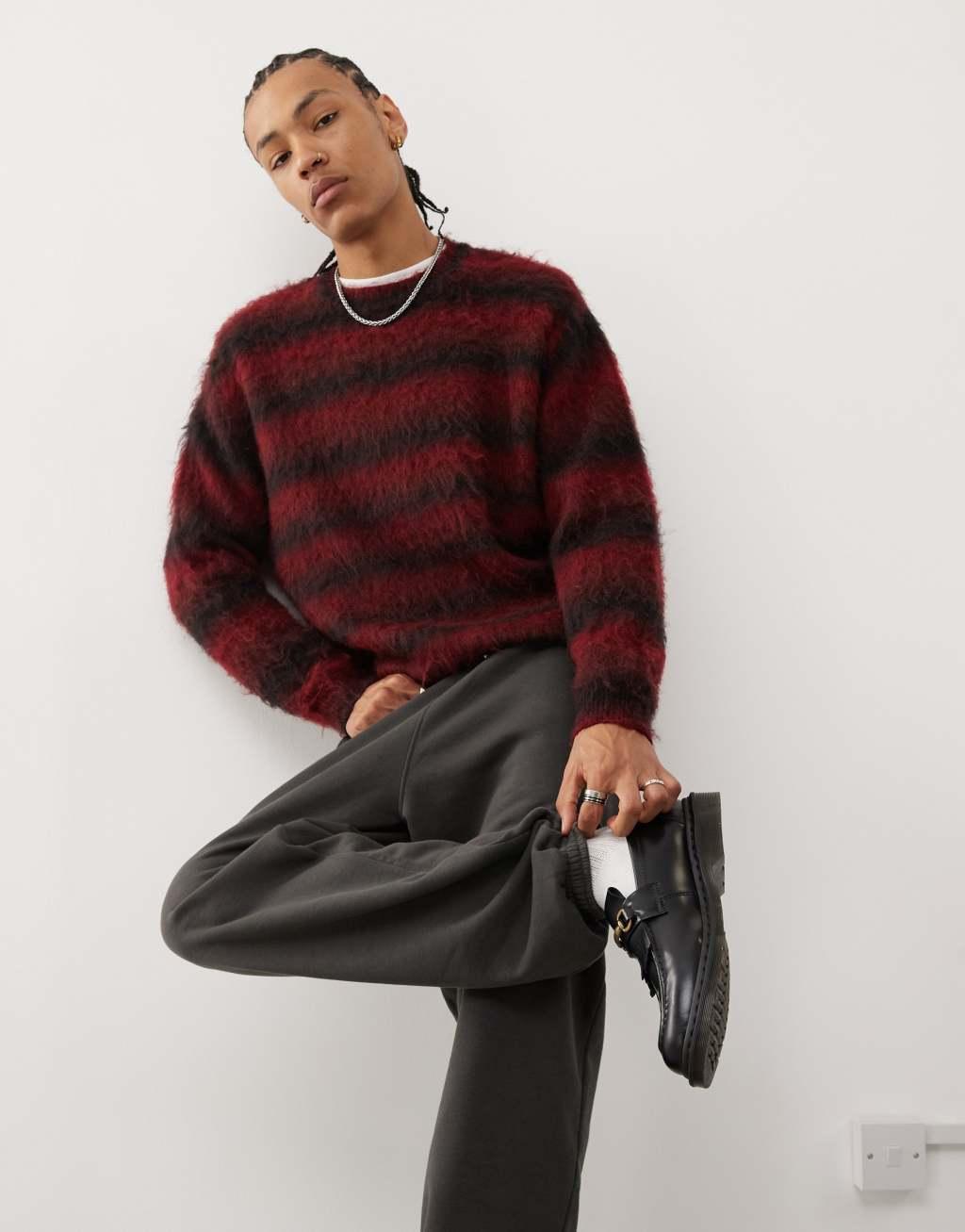 Weekday sweatpants in off-black Product Image