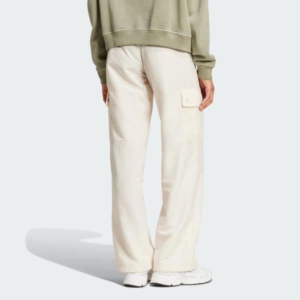 adidas Essentials Woven Cargo Pants Black M Womens Product Image