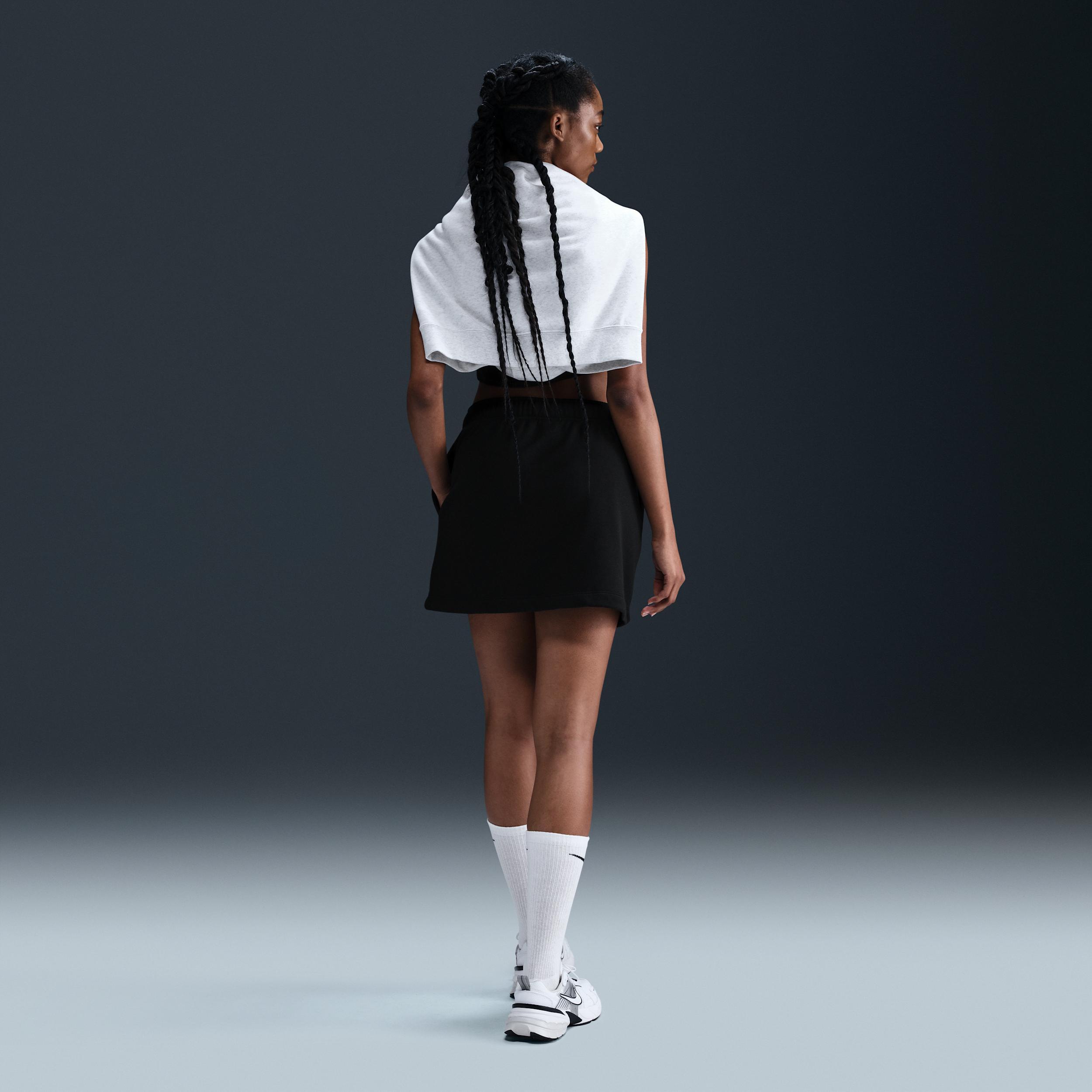 Women's Nike Sportswear Club Fleece Mid-Rise Skirt Product Image