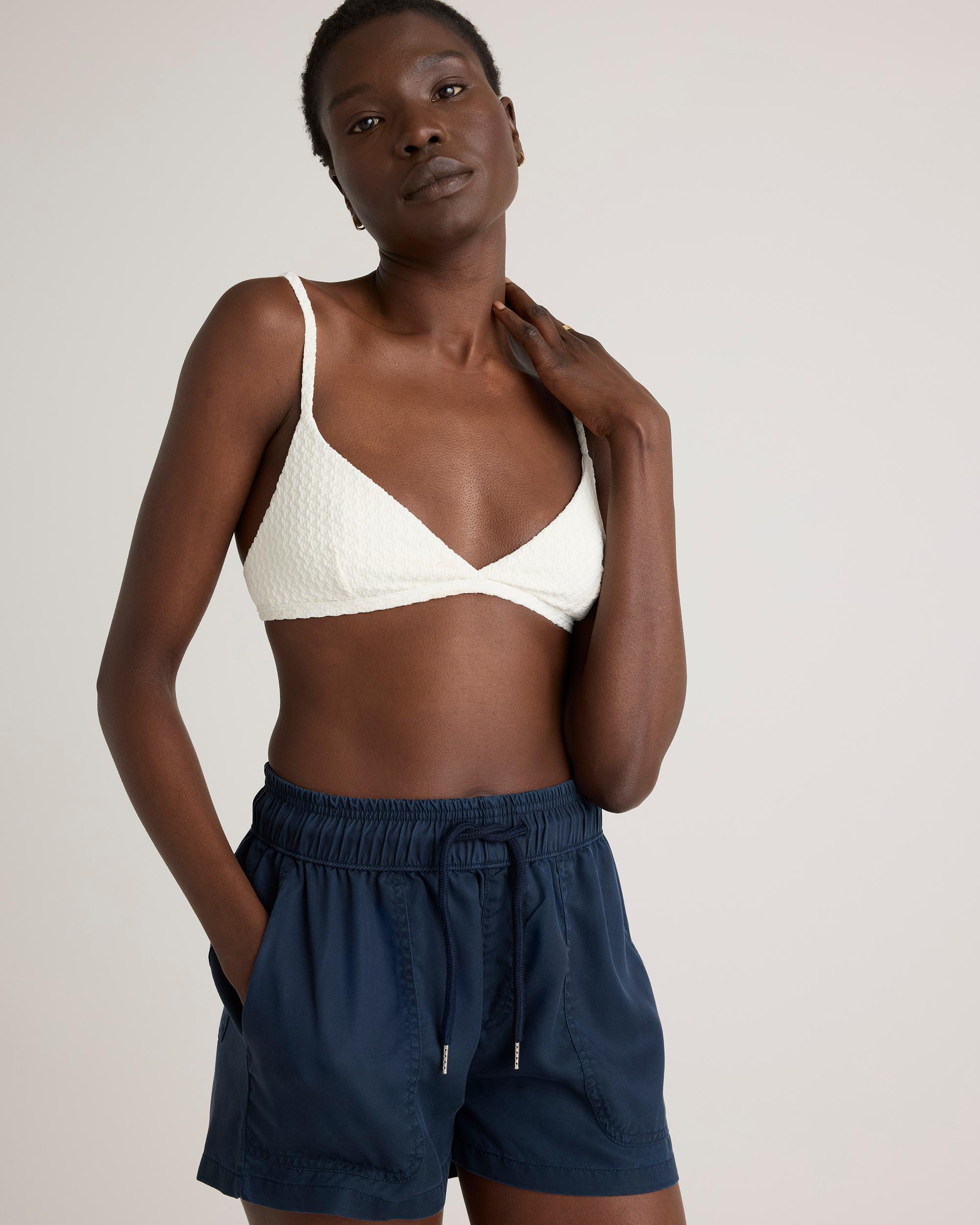 Quince | Women's Vintage Wash Tencel Utility Shorts Size XL Product Image