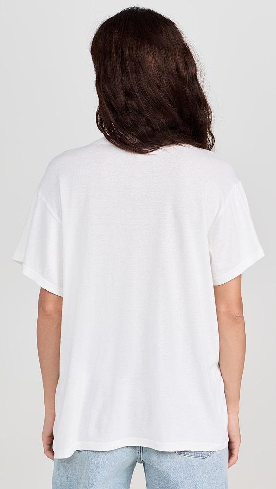 Sami Miro Vintage Blue Denim Scrap Loose Tee | Shopbop Product Image