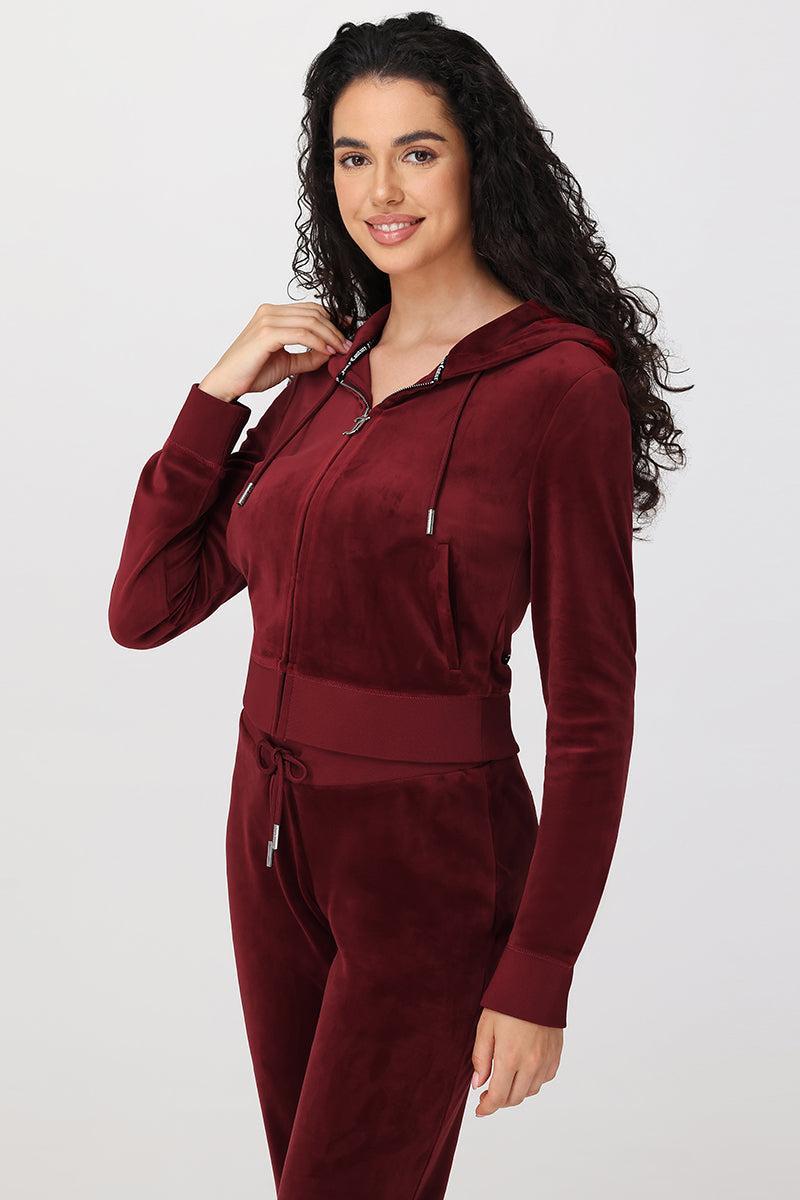 OG Big Bling Velour Hoodie Product Image