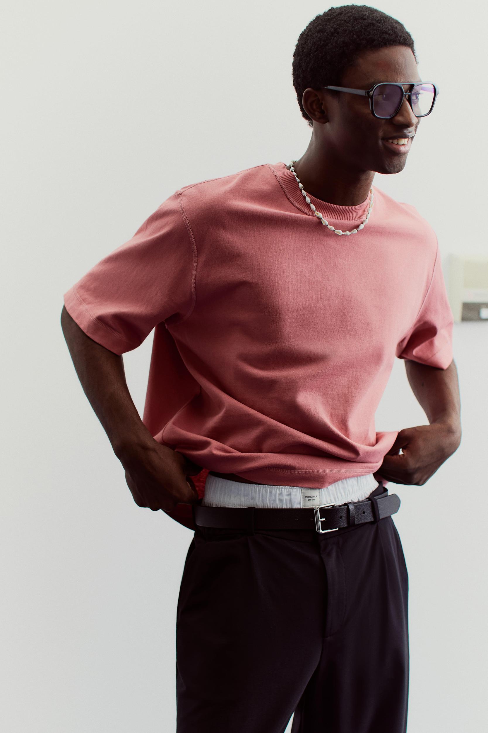 Boxy Fit Washed T-shirt Product Image