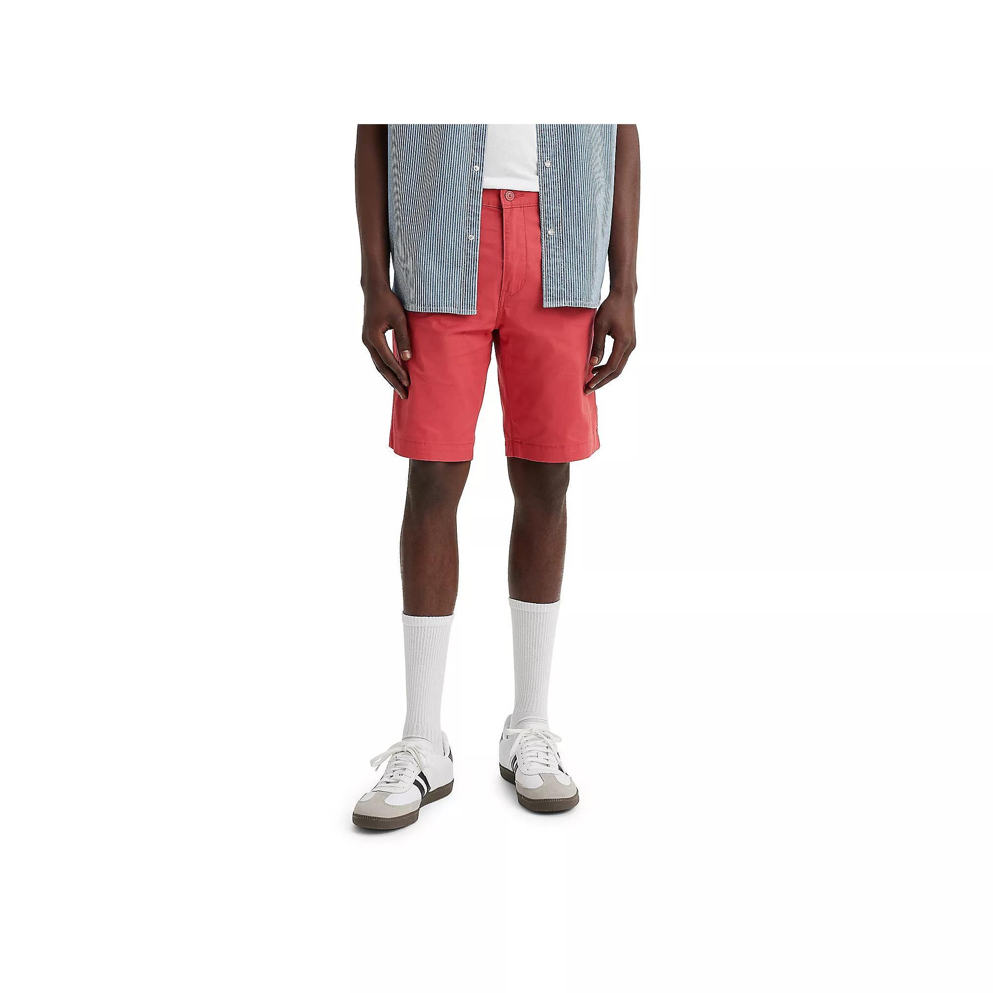 Levis Standard Taper Flat-Front  9 Inseam Chino Shorts Product Image