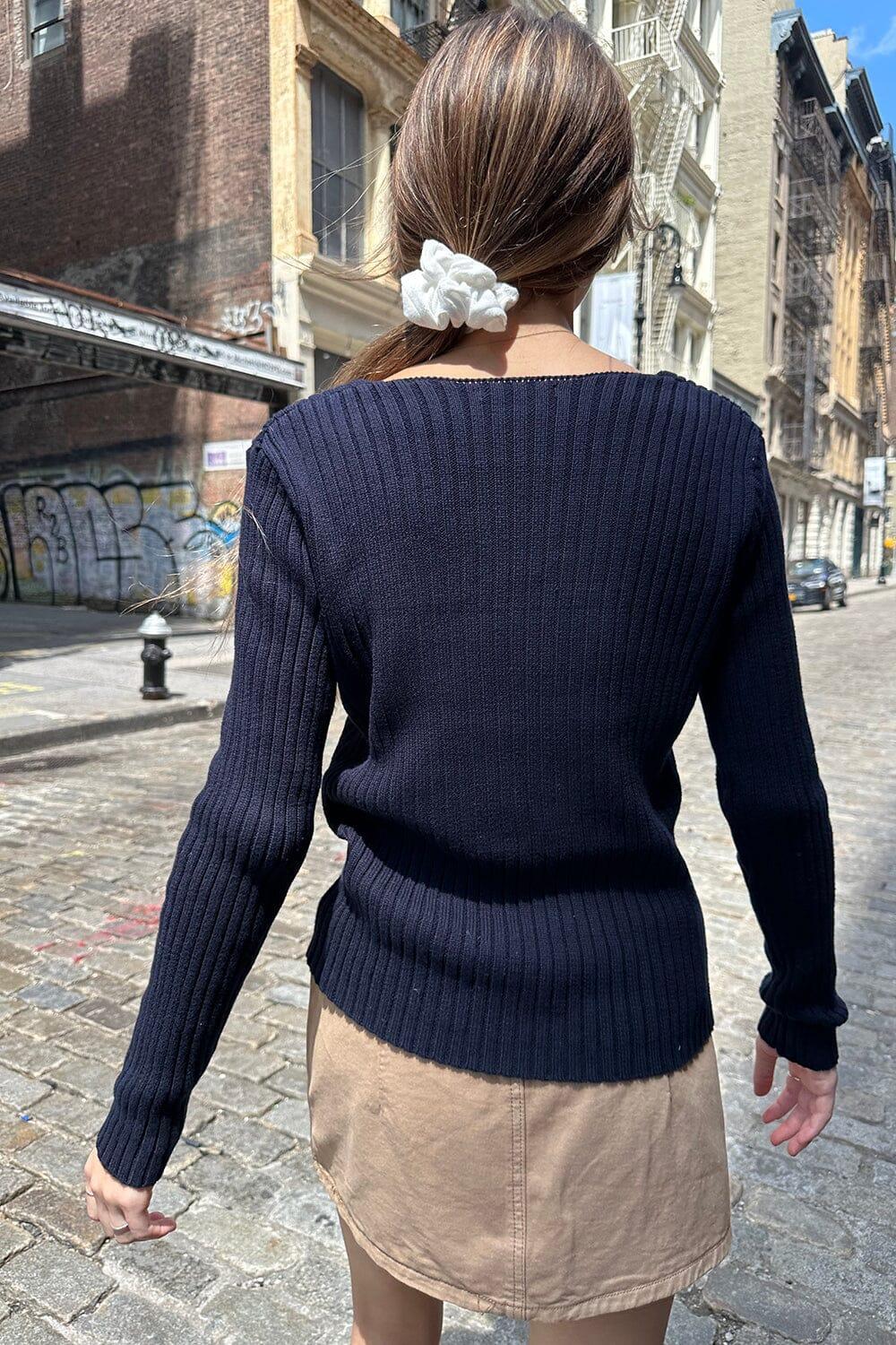 Grace V-Neck Sweater Product Image