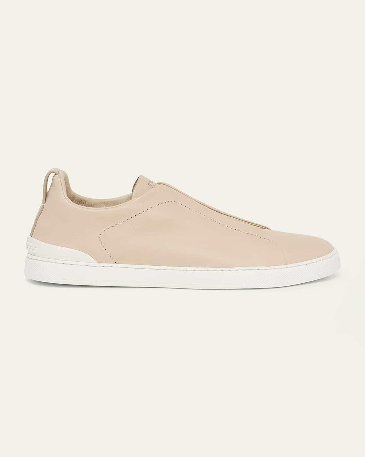 Zegna Mens Triple Stitch Secondskin Sneakers Product Image