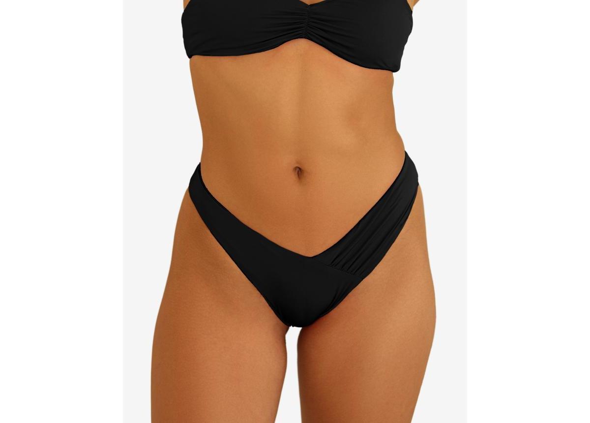 Dippin' Daisy's Women's Angel Asymmetrical V-Cut Bikini Bottom - Product Image