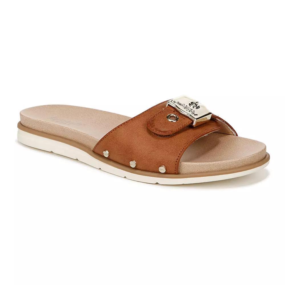 Dr. Scholl's Nice Iconic Women's Slide Sandals, Size: 6.5, Honey Product Image