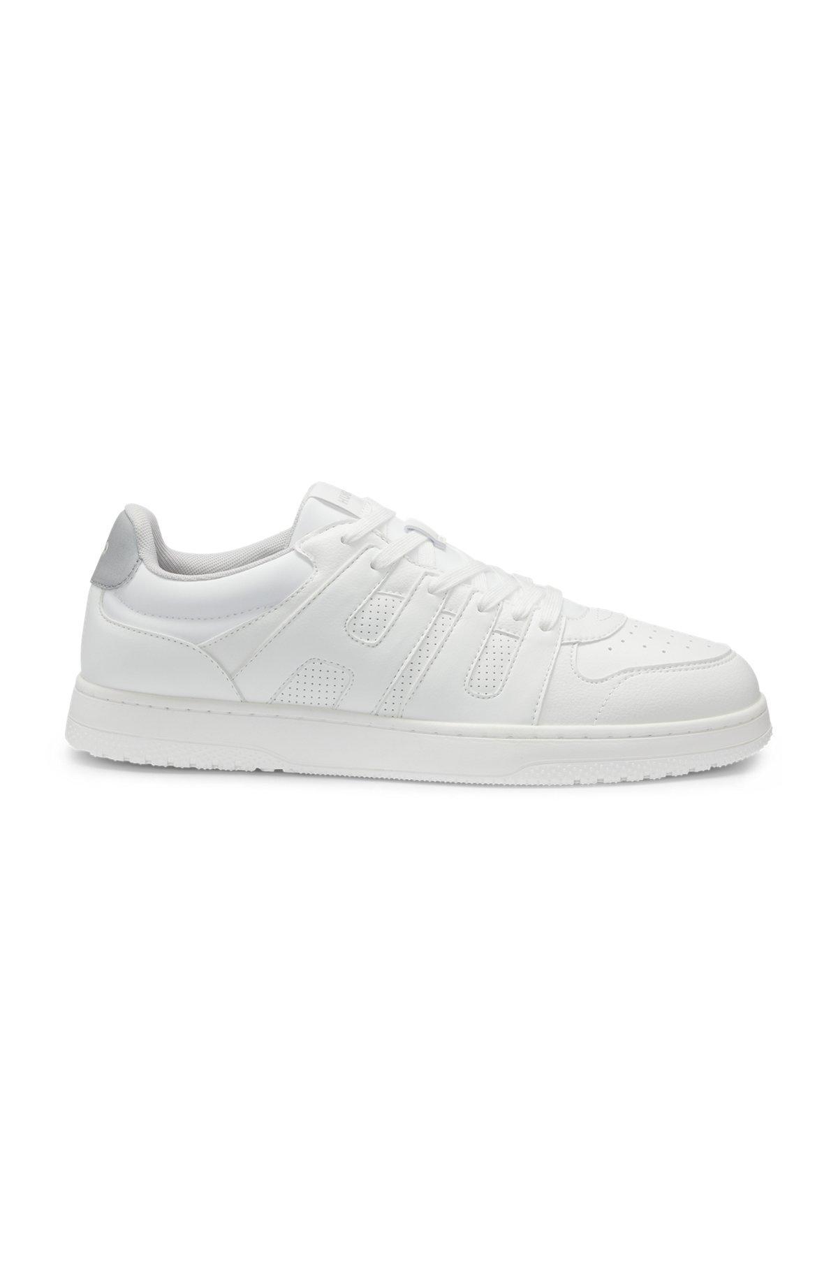 Faux-leather trainers with logo uppers Product Image