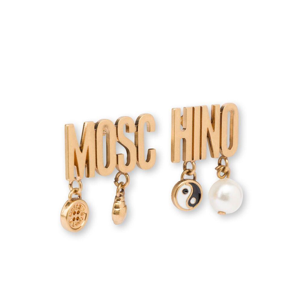 logo-lettering earrings Product Image