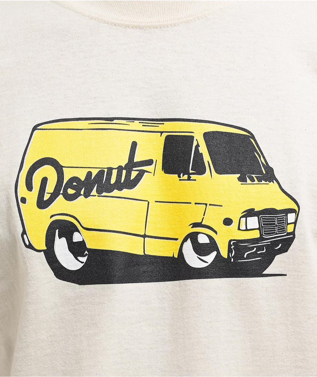 Donut Merch Van Natural T-Shirt Product Image
