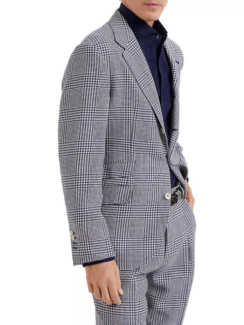 Prince Of Wales Deconstructed Cavallo Blazer Product Image