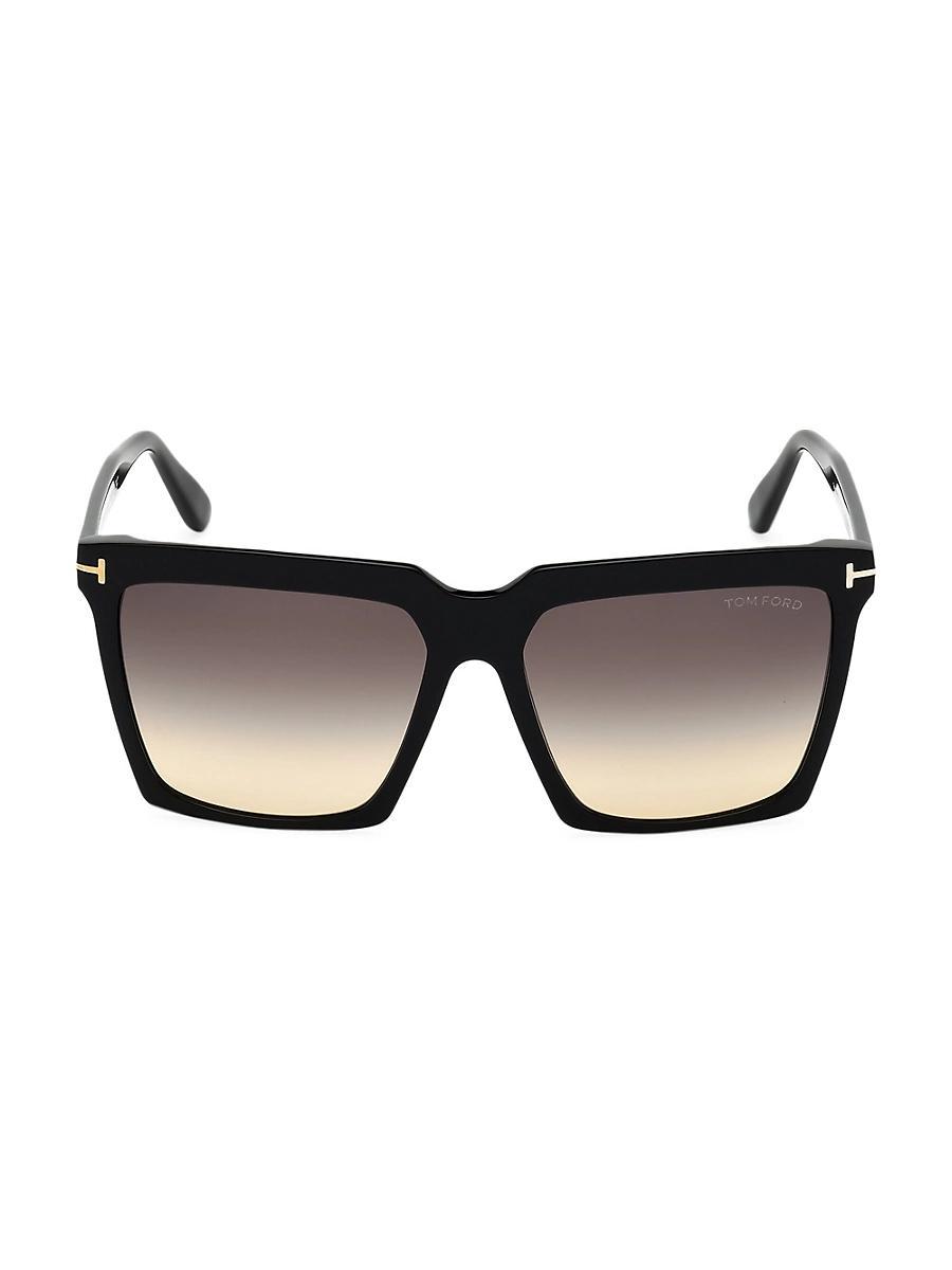 Sabrina Square Acetate Sunglasses Product Image