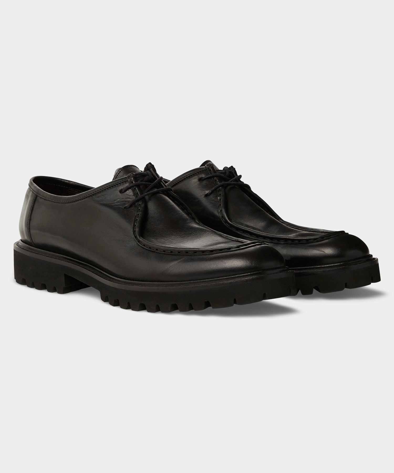 City Derby in Black Leather Product Image
