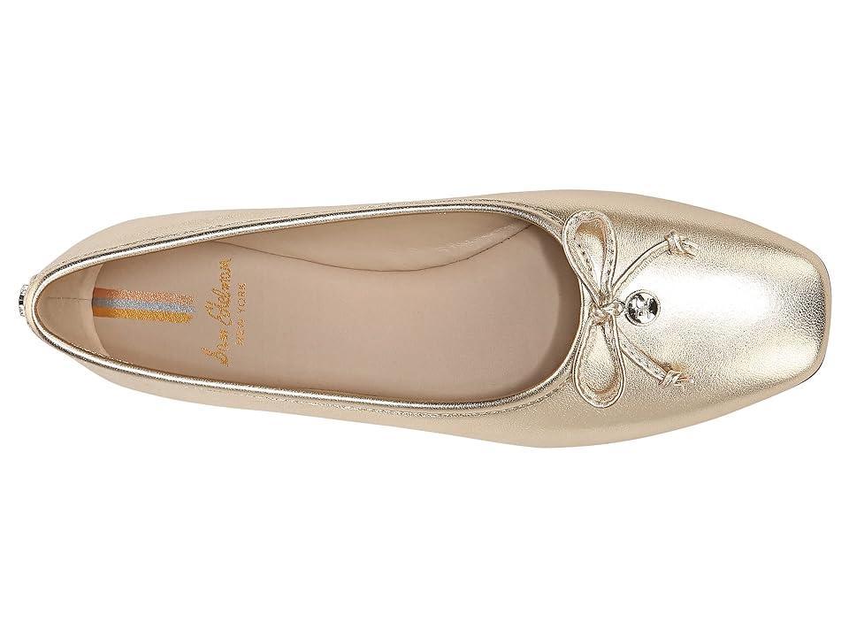 Womens Meadow Metallic Leather Ballet Flats Product Image