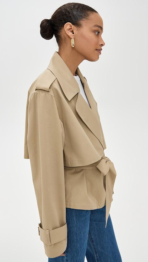Joe's Jeans The Liz Cropped Trench Coat | Shopbop Product Image