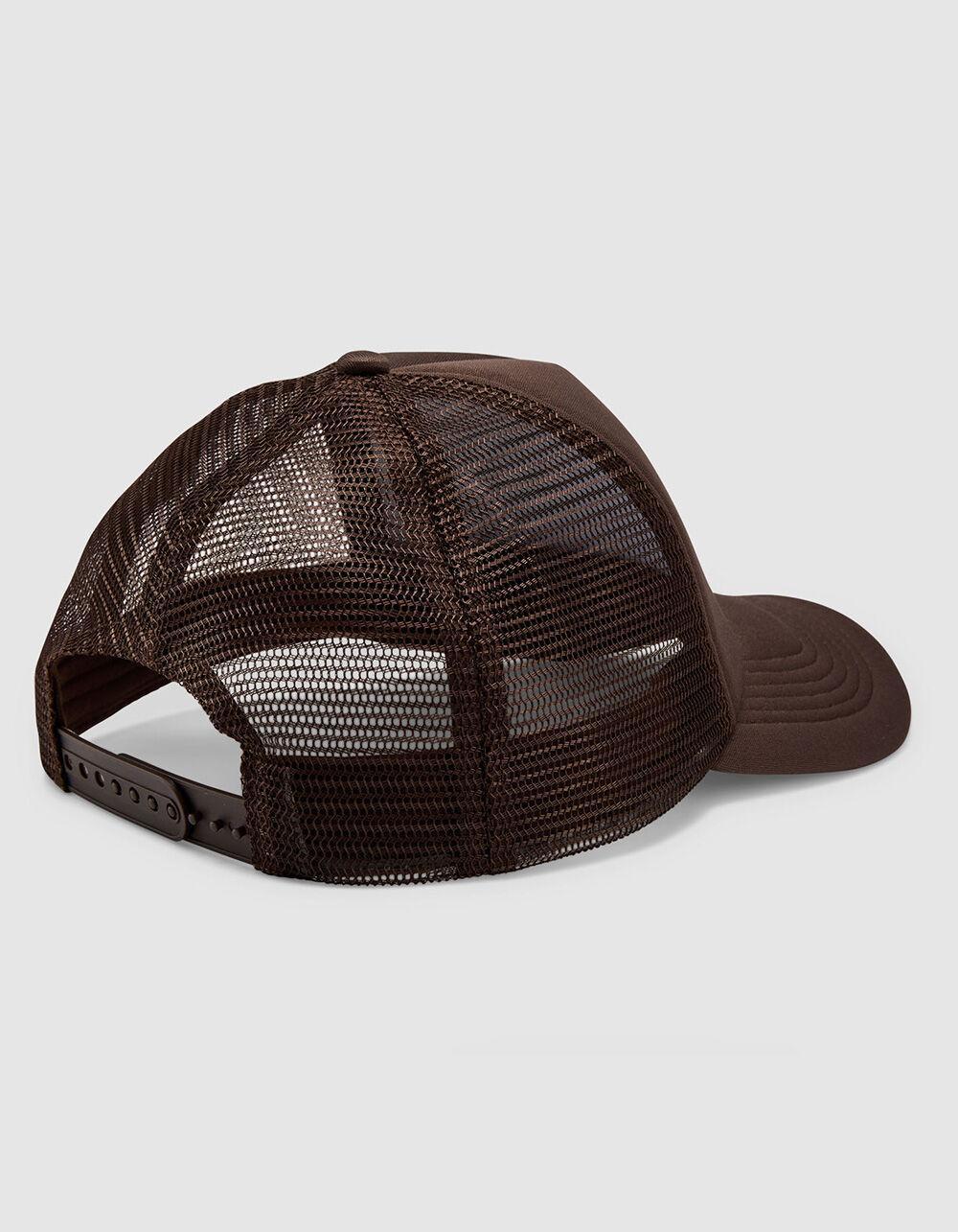 BECAUSE WEEKEND Because Coffee Trucker Hat - BROWN Product Image