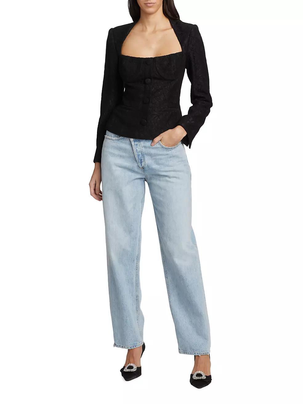 Samira Lace Blazer Product Image