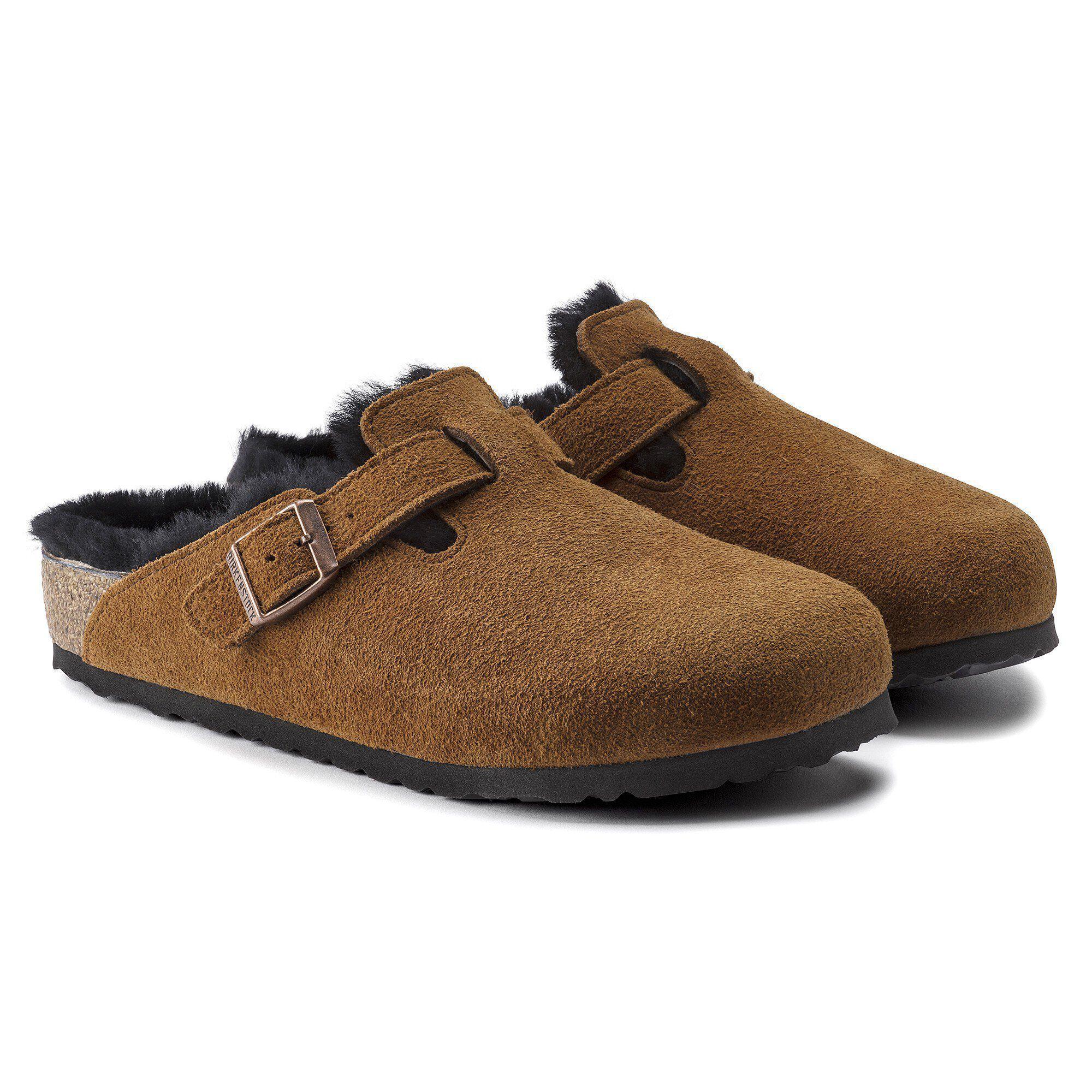 Boston Shearling Suede Leather-Shearling Mink Product Image