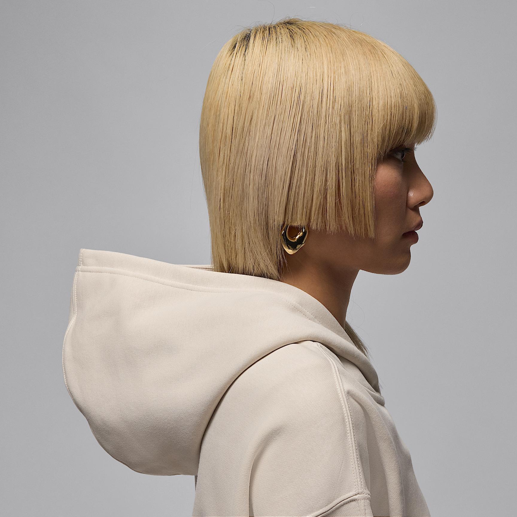 Jordan Brooklyn Fleece Women's Cropped Full-Zip Hoodie Product Image