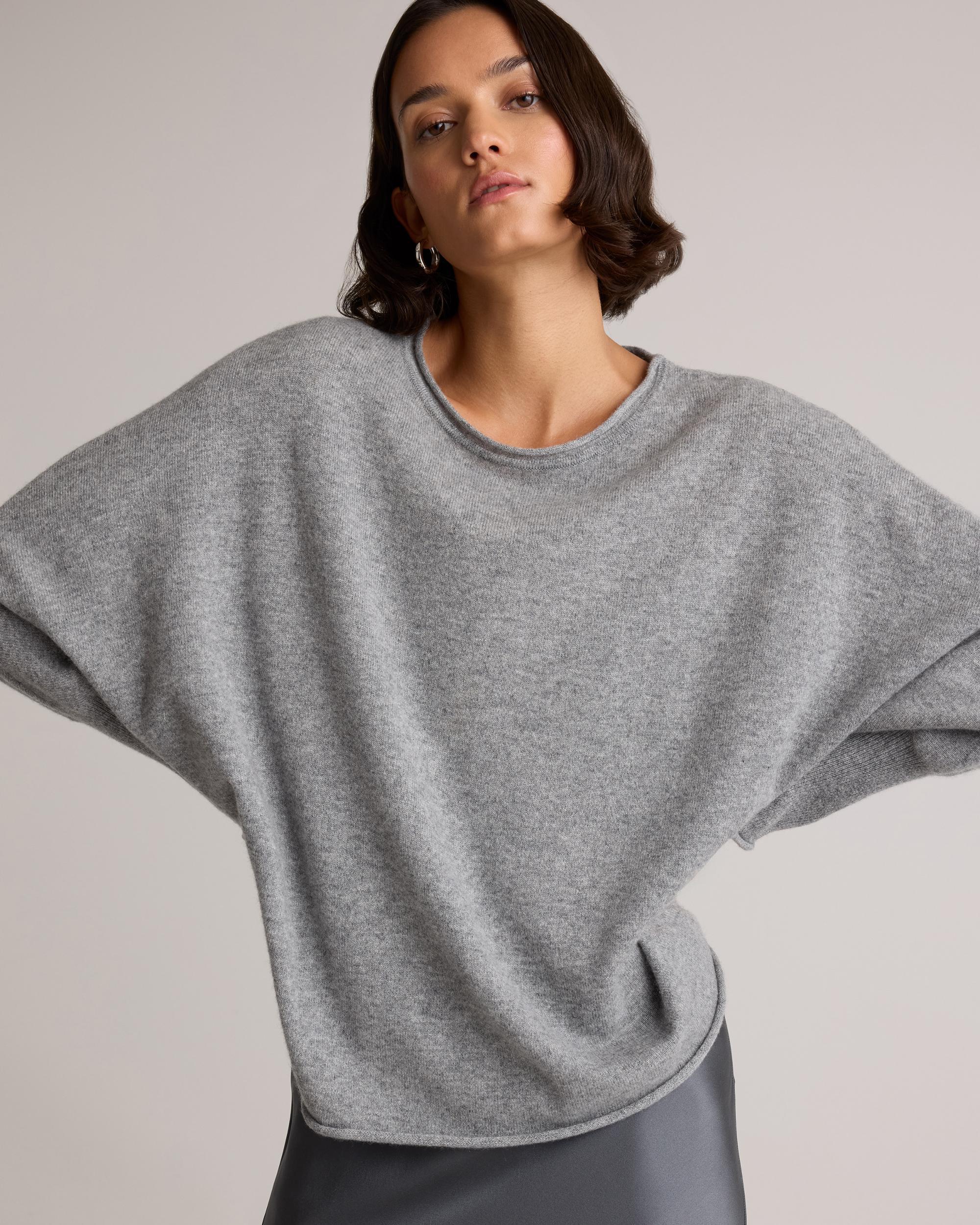Quince | Women's Mongolian Cashmere Batwing Sweater Product Image