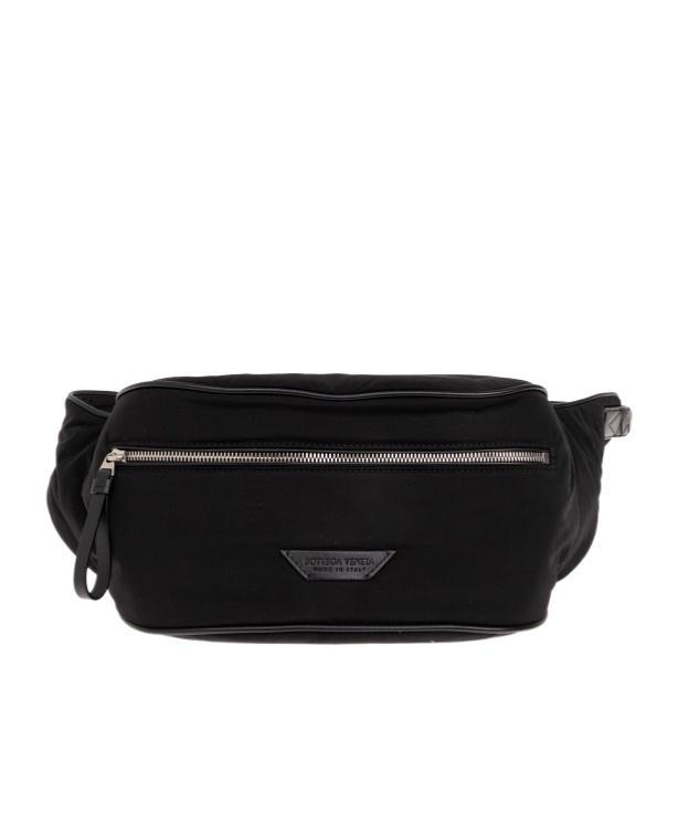 BOTTEGA VENETA Small Crossroad Waist Pack In Black Product Image