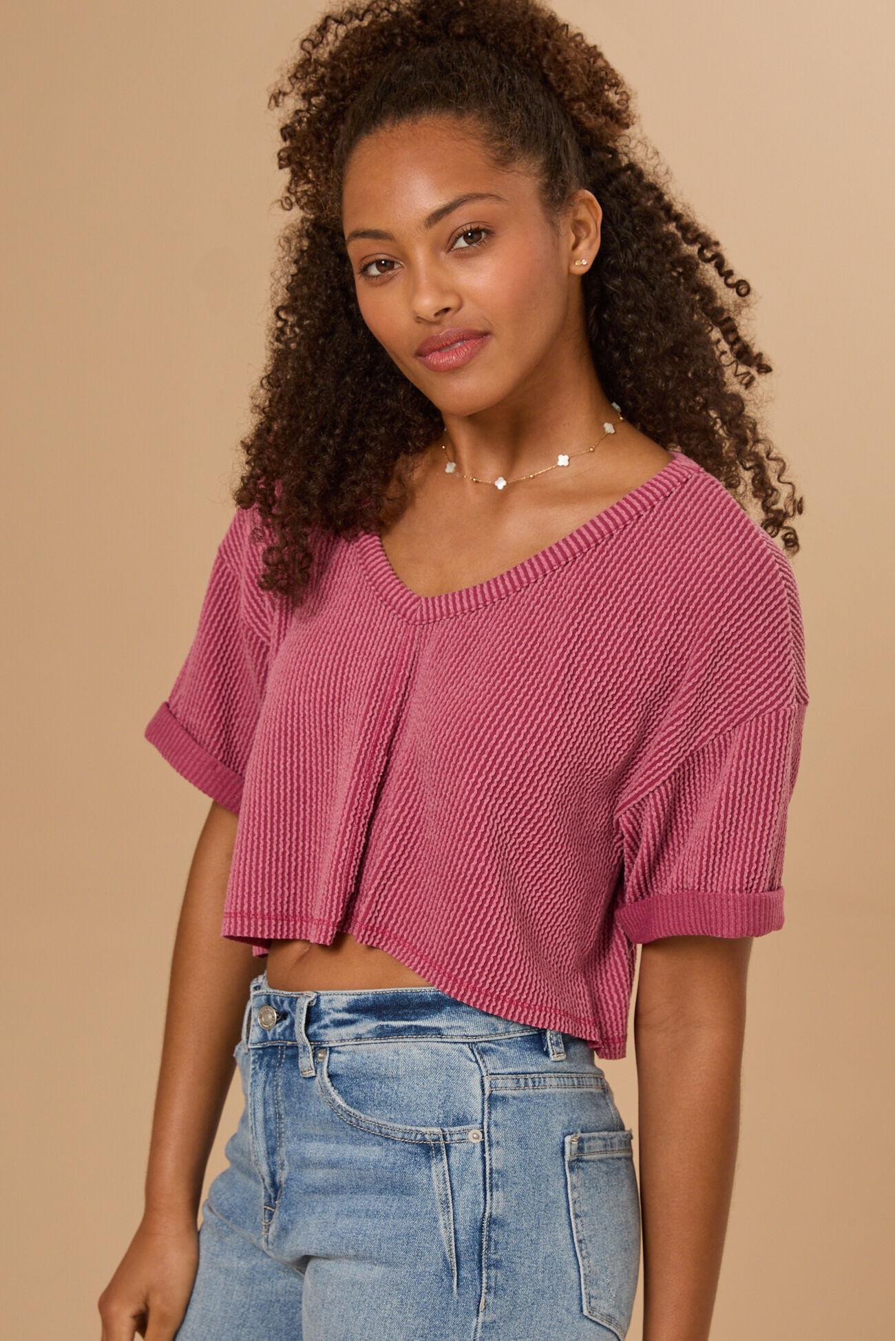 Alessia Ribbed Top Product Image