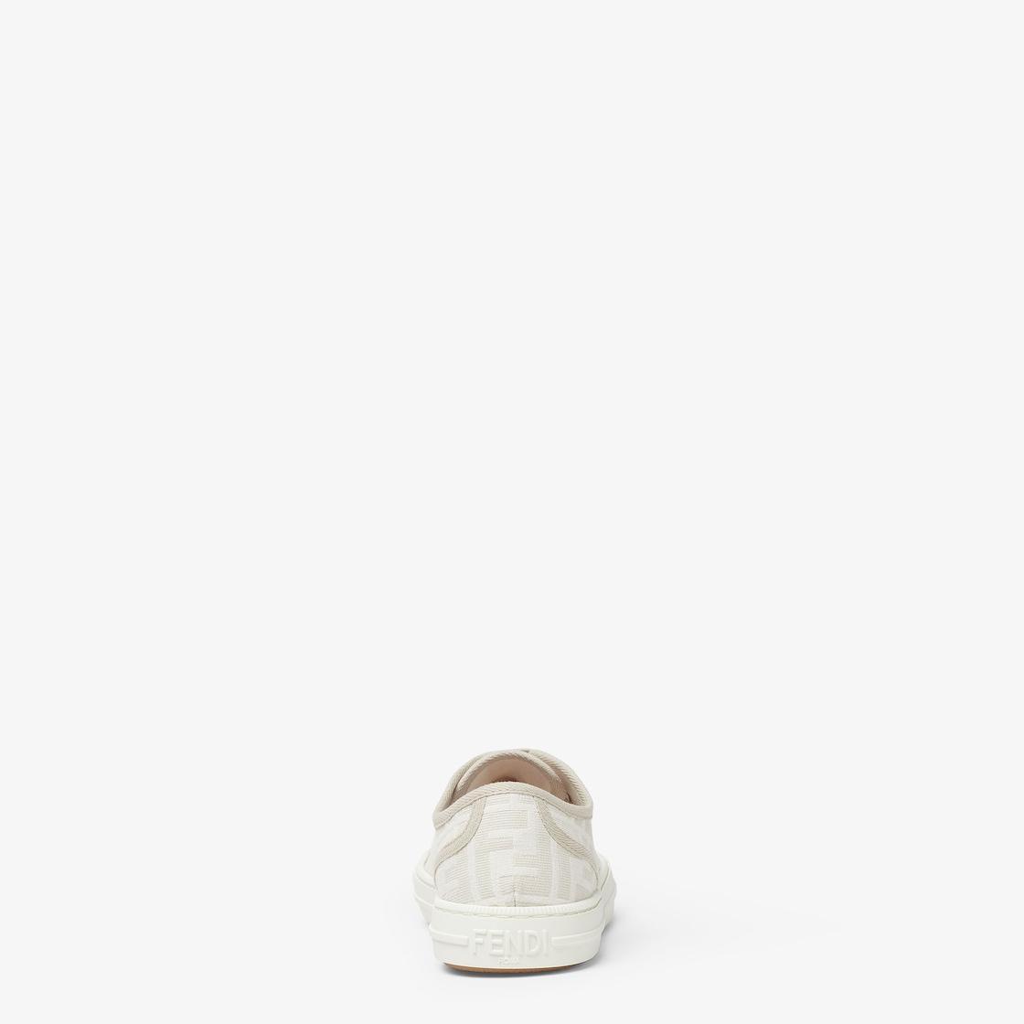 DominoWhite FF fabric low-tops Product Image