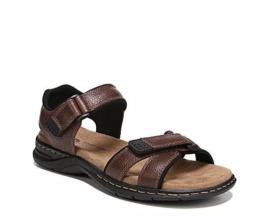 Dr. Scholl's Gus Men's River Sandals, Size: 9 Medium, Briar Brown Product Image