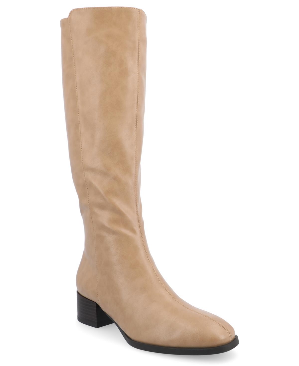 Journee Tru Comfort Foam™ Devri Women's Knee-High Boots, Size: 9, Brown Product Image