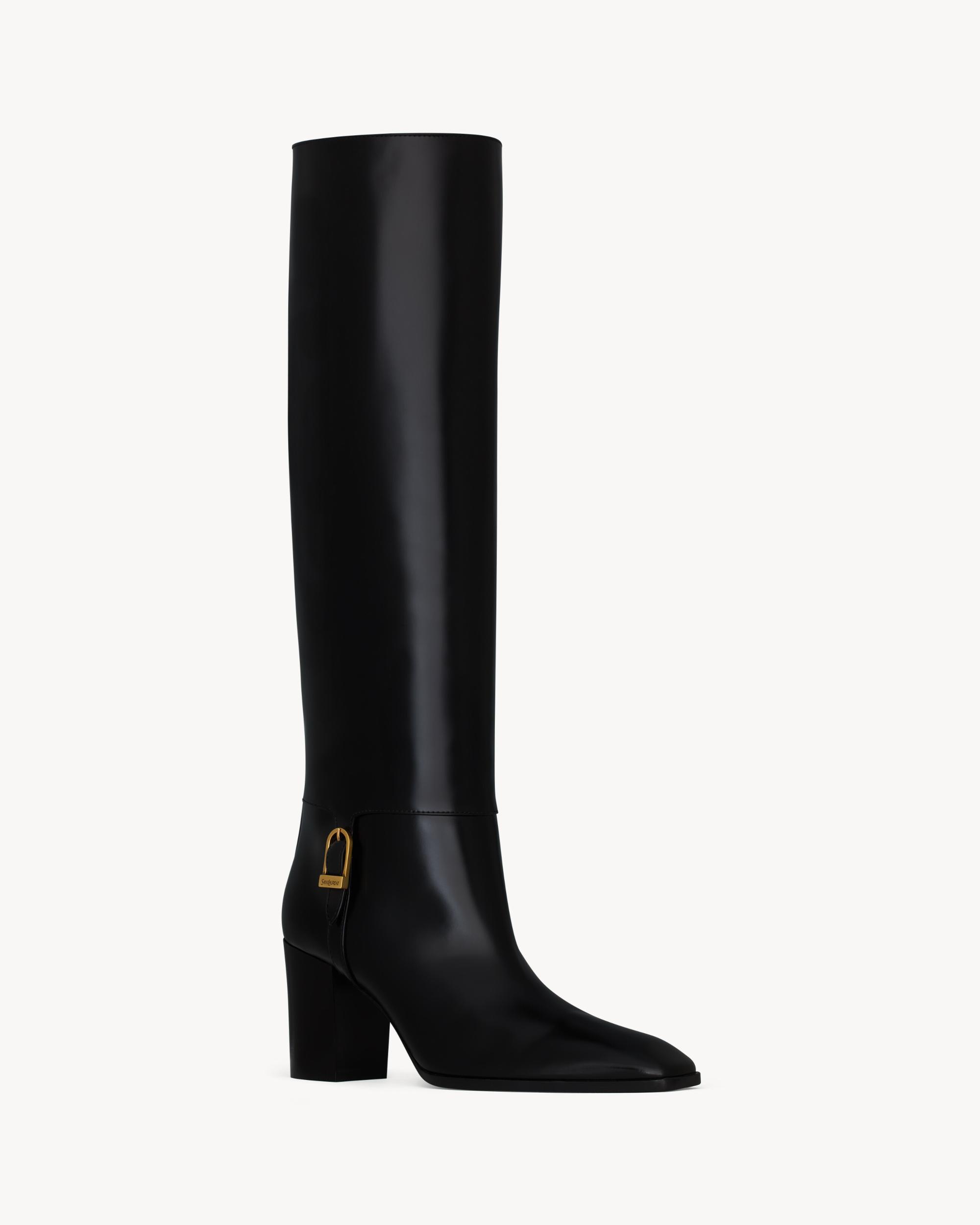 JULIA boots in smooth leather Product Image