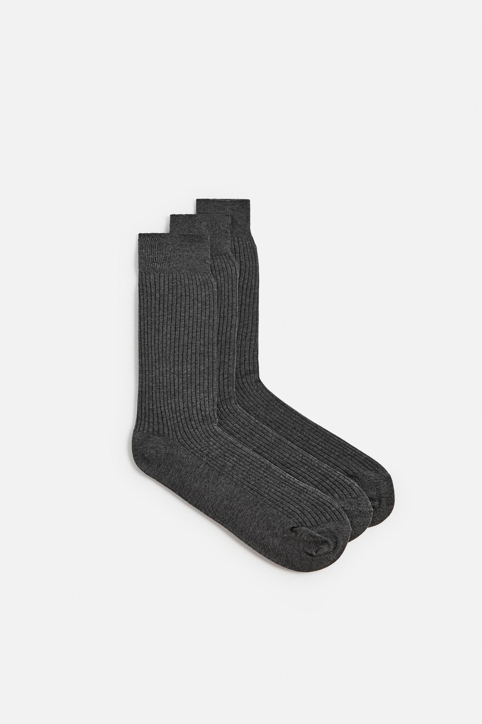 3 PACK OF MERCERIZED SOCKS Product Image