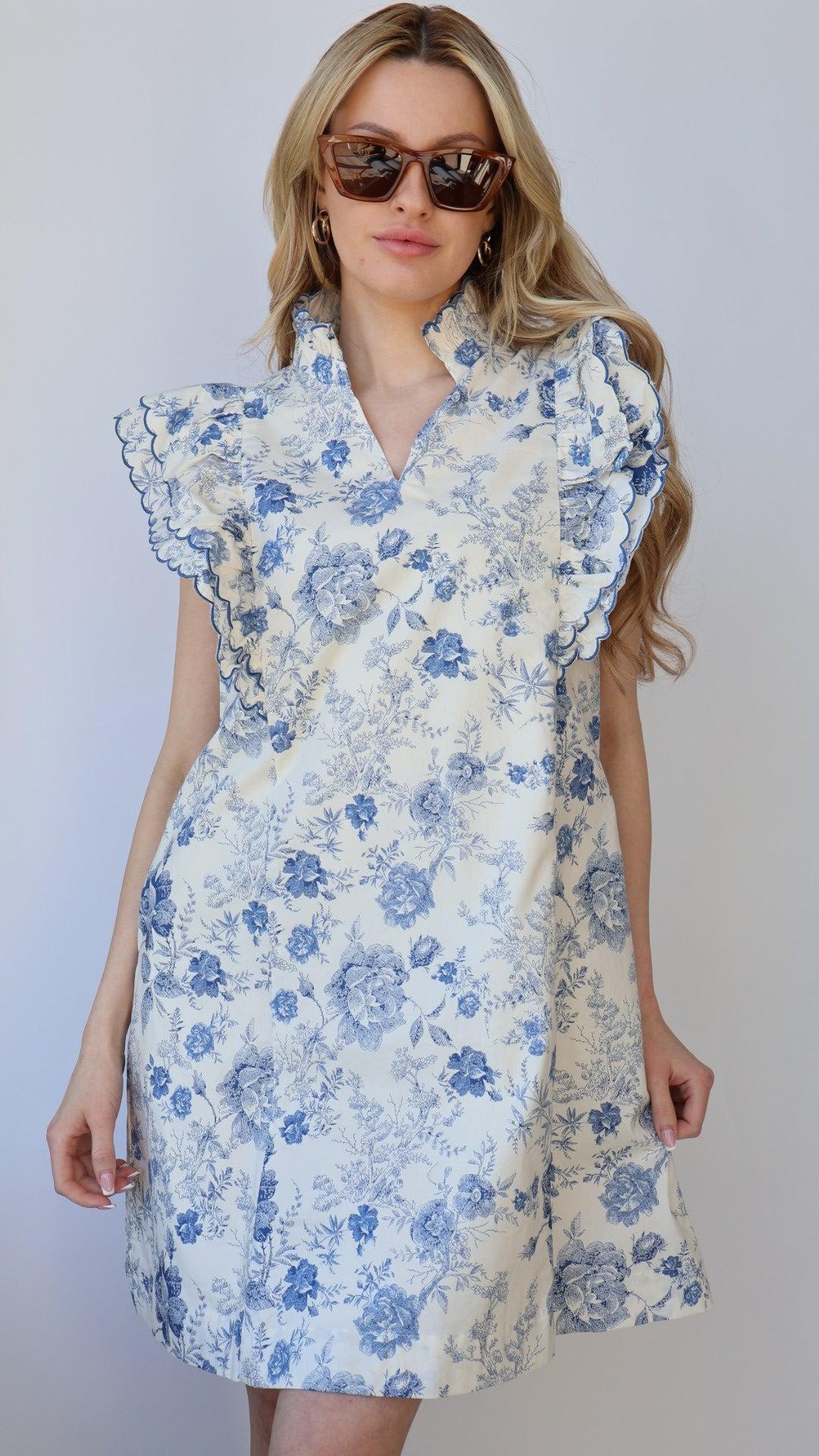 Hamptons Vintage Floral Dress Product Image