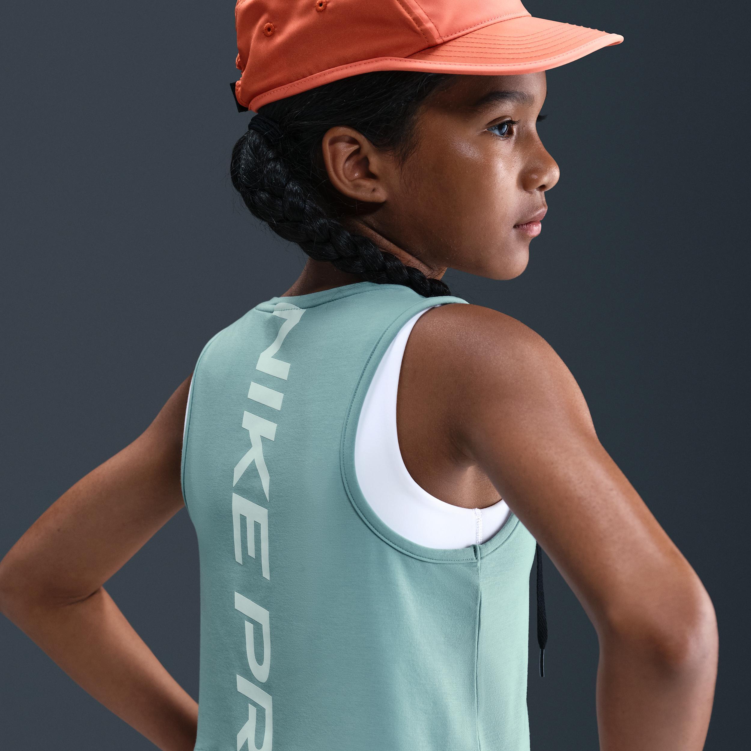 Women's Nike Pro Girls' Dri-FIT Training Tank Top Product Image