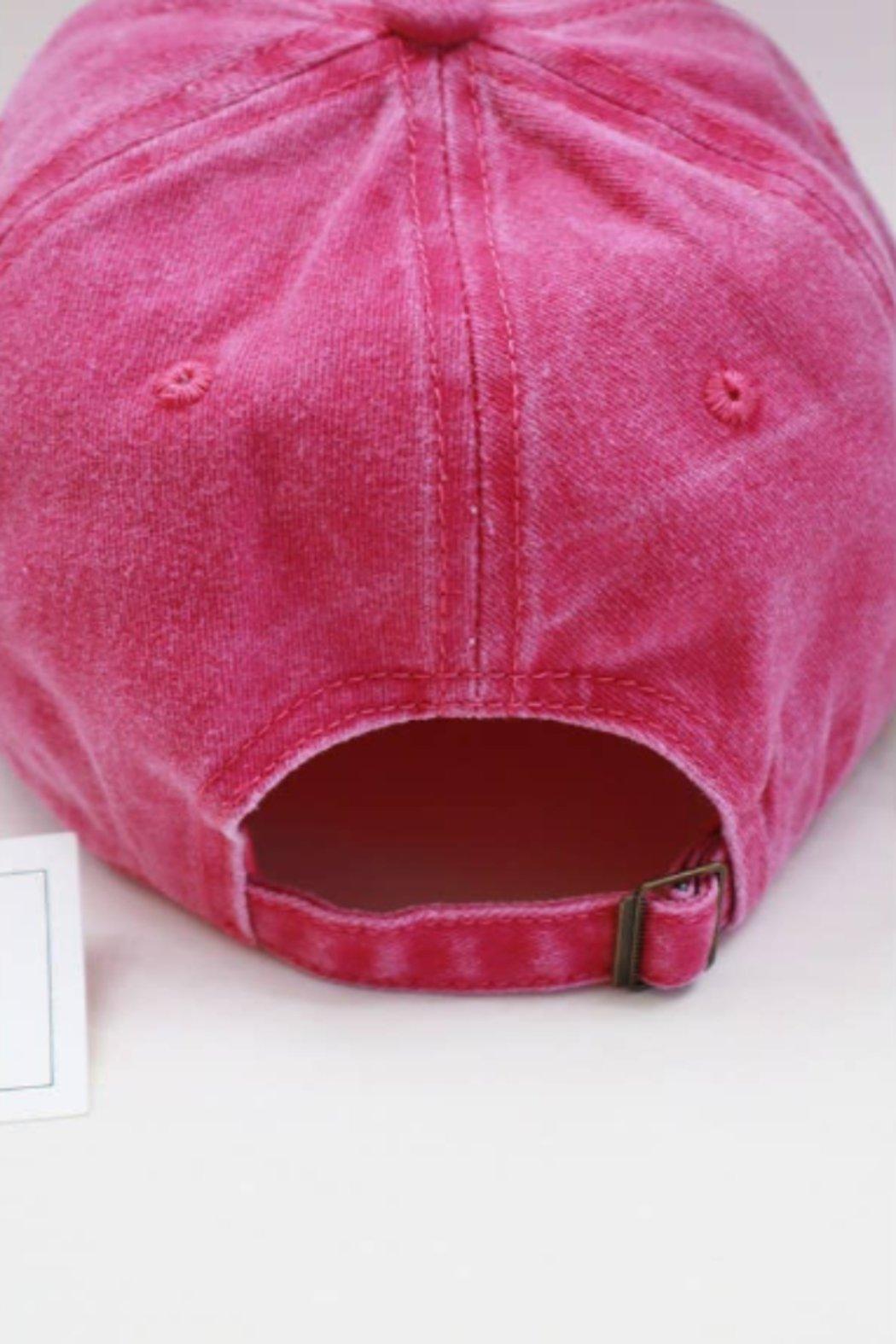 MAMA Acid Washed Baseball Cap Product Image
