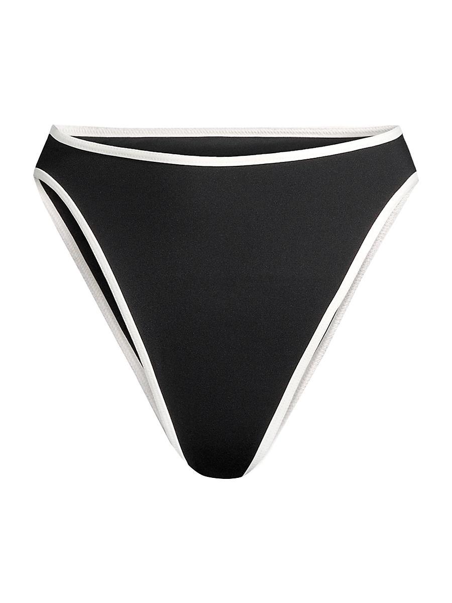 Womens Nora High-Rise Bikini Bottom Product Image