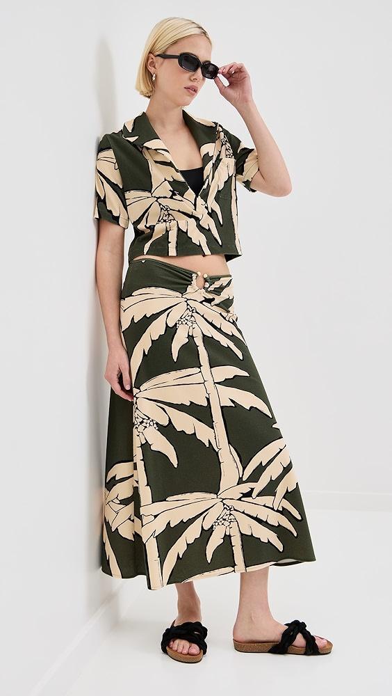 Johanna Ortiz Palms Misty Hem Tee | Shopbop Product Image
