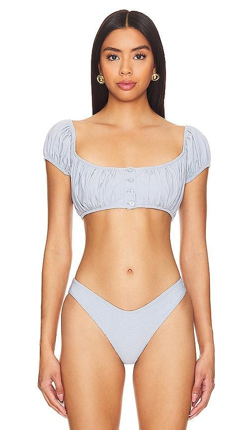 X Olivia Culpo Bandita Bikini Top Montce Swim Product Image