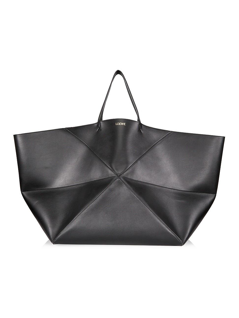 Womens Puzzle Large Leather Tote Bag Product Image