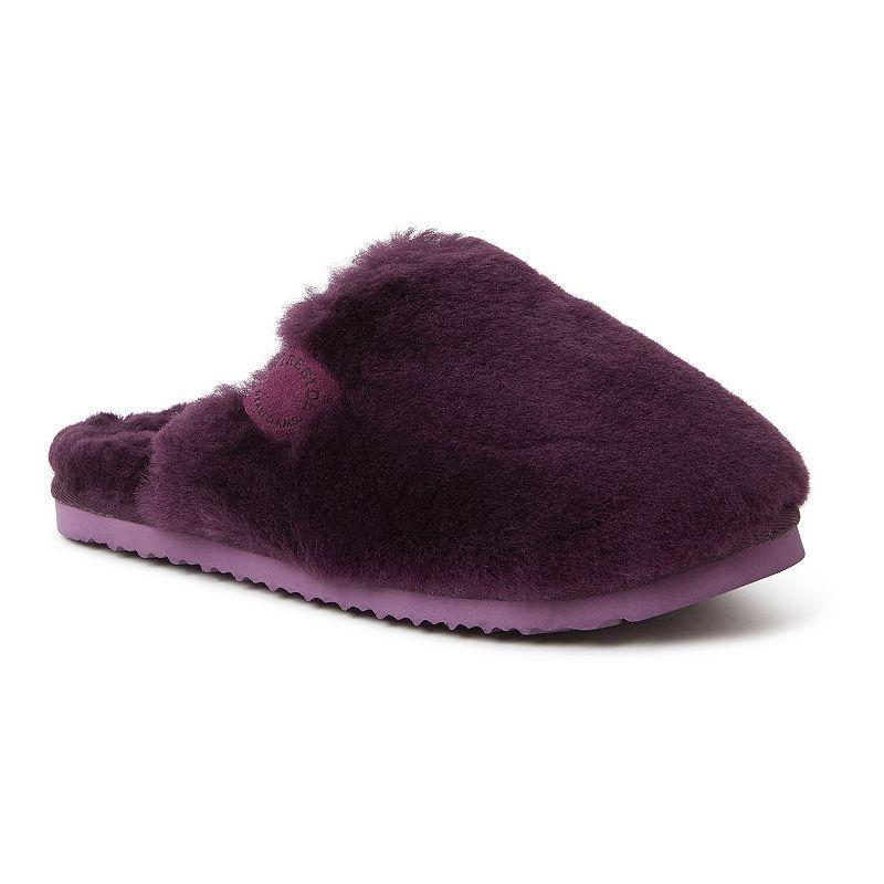 Fireside by Dearfoams Shelly Beach Scuff Women's Slippers, Size: 10, Flintstone Product Image